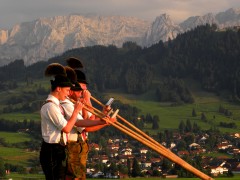 Alphornblasen auf St.Peter