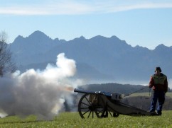 Bilder vom Veteranentag, Bilder vom Salut-Schiessen 2011